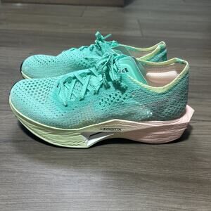 Nike ZoomX VaporFly Next% 3 Mint Foam Sunset Tint Women's Size 7 - HQ3505-379